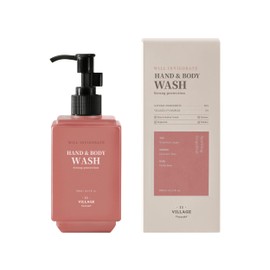 [VILLAGE11FACTORY] HAND & BODY WASH - WILL INVIGORATE (300ml) Koreanische Pflege – Körper- und Handseife – Belebend – Grapefruit und Lavendel