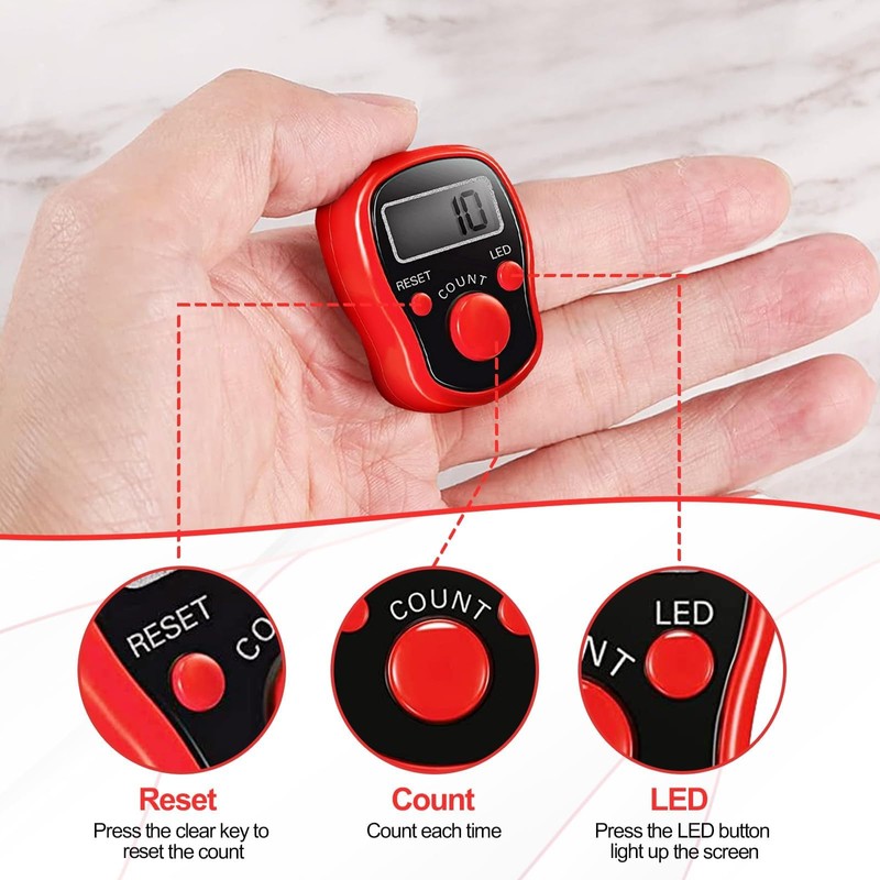 Finger Counter Digital Tally ,Golf Clicker Clicker Counter Tally Counters