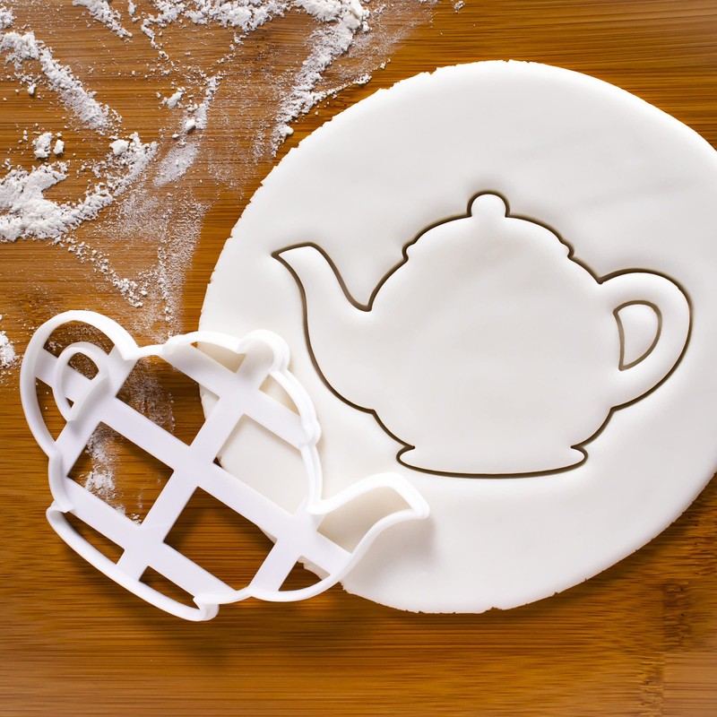 Teapot Cookie Cutter, 1 Piece, Ideal for DIY high Tea