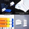 Folding Shower Seat Bathroom Wall Mounted Foldable Entrance Shoe Changing