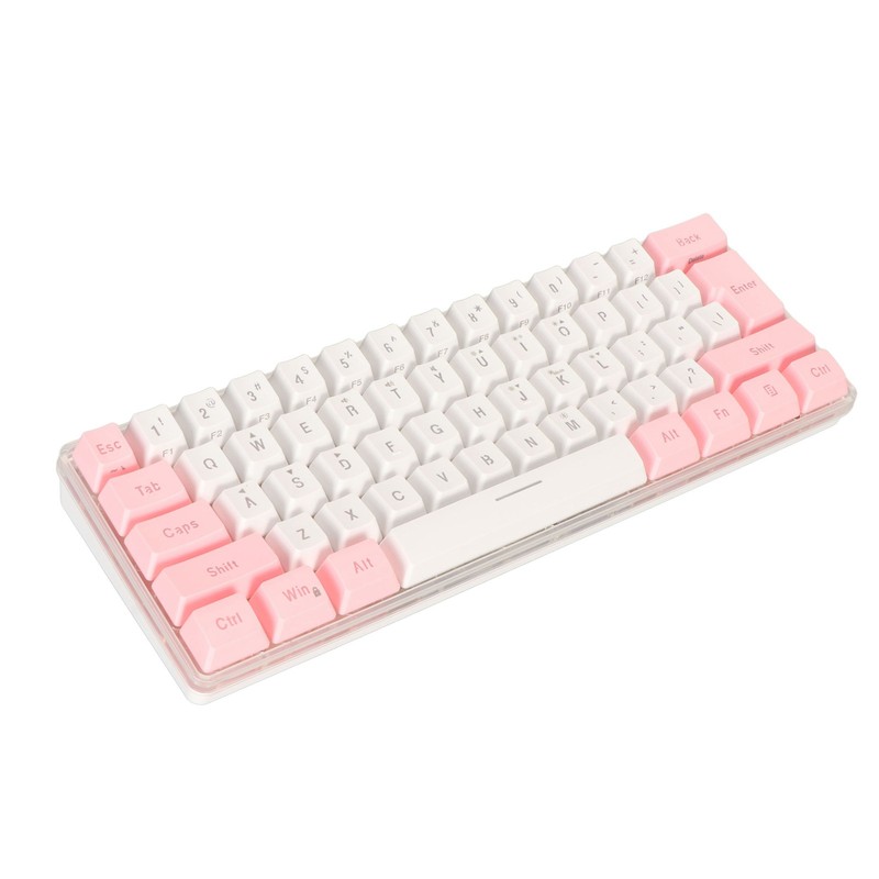 60% Wired Gaming Keyboard RGB Mini Keyboard Imitated Mechanical Technique