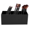 AUTOARK Makeup Brush Holder Organizer - 3 Slot Acrylic Cosmetics