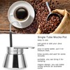 Single Spout Mocha Pot Stainless Steel Hand Pour Latte Classic