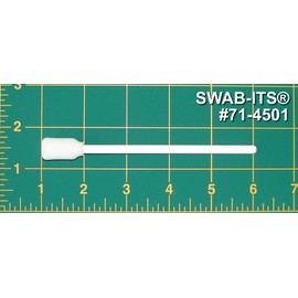 Made in the USA (Bag of 50 Swabs) 5" Large Rectangular Foam Swab for Printers, Firearms, Applying, Cleaning, and Detailing by Swab-its: 71-4501
