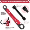Plumbing Tools, Angle Stop Wrench Angle-On Wrench kit, plumbers wrench
