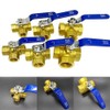 3 Way Ball Valve, DN15 1/5.1 cm Brass Female Thread