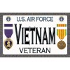 Air Force - Vietnam - Tough, Durable Magnetic Sign -