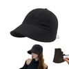 huablo]Womens Bucket Hat Wide Brim Hat UV Protection Hiking Fishing