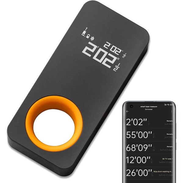 Laser Measurement Tool with Bluetooth, 98ft Laser Distance Measure, ±1/16-inch