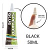 FIXWANT Loud Speaker Repair Glue Foam Side Dust Cap Rubber