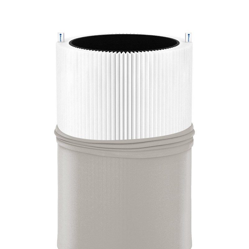 BLUEAIR ブルーピュア 411 ライトグレー プレフィルター、洗えるファブリックが花粉、ペットの毛とほこり、ルナロック、ピュアミニ(1パック)