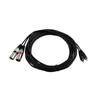 OMNITRONIC Adaptor Cable 2 x XLR (M) / 2 x