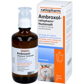 Ambroxol-ratiopharm Cough Syrup 100ml Solution