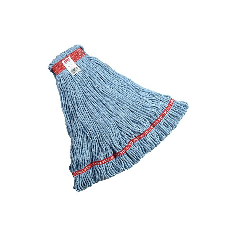 ラバーメイド(Rubbermaid) クリーニングモップ ウェブフット Lサイズ ブルー RMA11306BL
