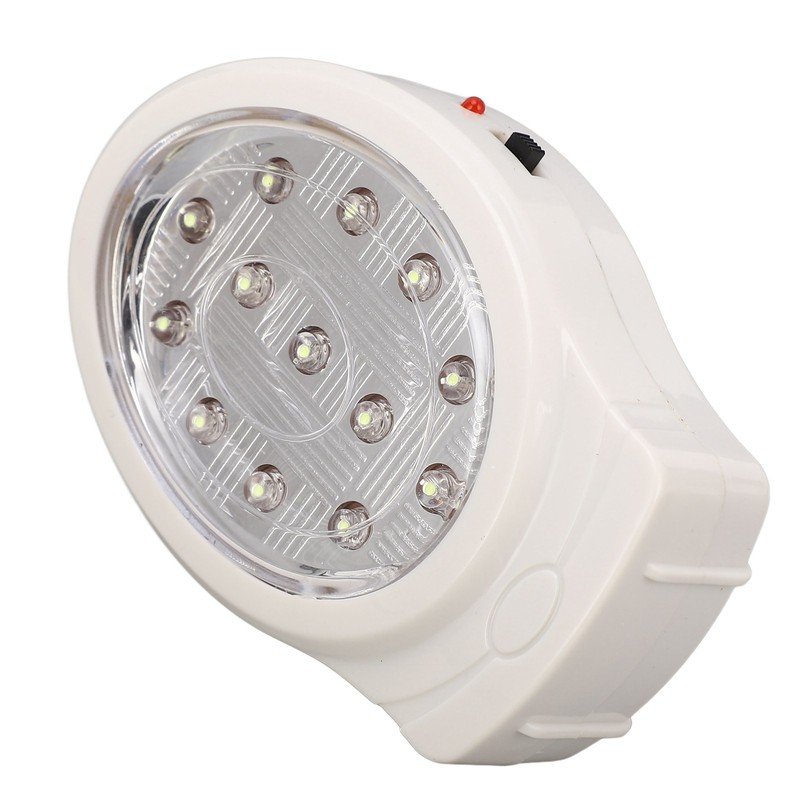 LED Emergency Light 2W Cold White 2 Gear Energy Saving
