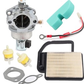 HQparts L110 Carburetor & Air Filter for John Deere L110 LT133 LT150 AM128816 AM132199 Lawn Mower with 17.5 hp for Kohler Engine SV530 SV540 SV590 SV600 Command PRO Engine for Husqvarna YTH21K46