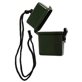 FOSCO Waterproof Box - Green - 11x8x3 cm
