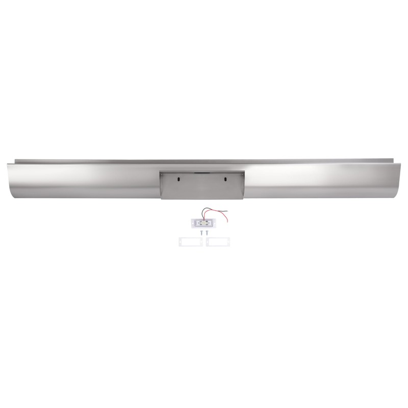 KUAFU Rear Bumper Roll Pan Compatible with 1987-1996 Dodge Dakota