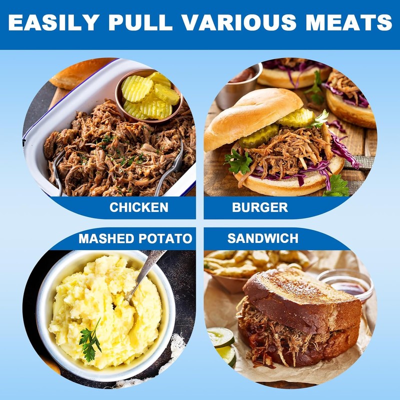 3 Inch Stainless Steel Pork Puller Used with Standard Hand