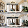 SHUWDKAR LED Light Bulbs DC 12V 6W E26 ST64 Low