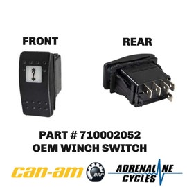 Can-Am 2011-2018 Commander 1000 Traxter T Hd8 Winch Switch 710002052 New Oem