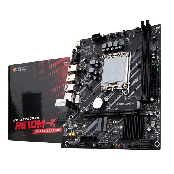 HUANANZHI H610M K MATX DDR4 Motherboard Support12 13 14 Gen