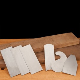 6 PIECE CABINET SCRAPER SET By Peachtree Woodworking - PW2253