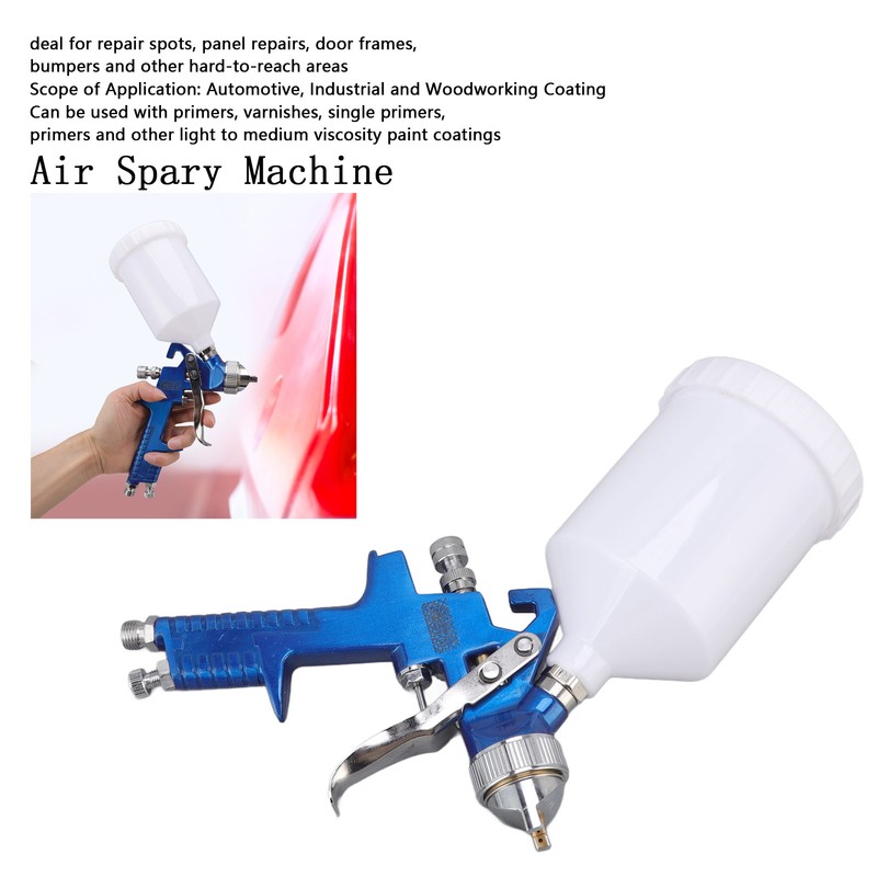 G1/4 Male Thread Air Painter High Atomization Gravity Paint Sprayer