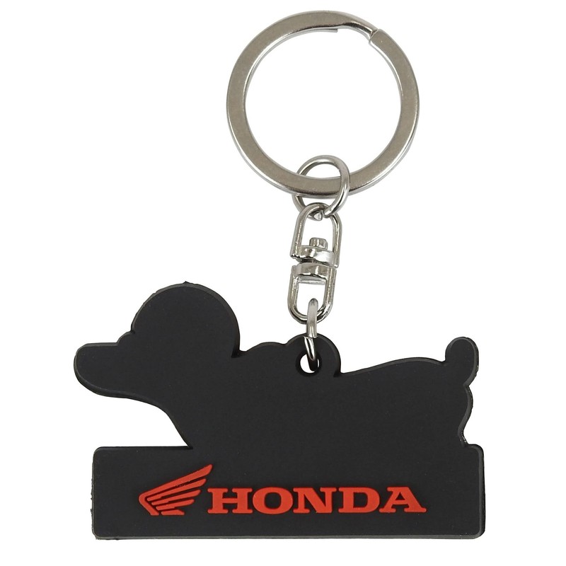 Honda Dax 125 PVC Rubber Key Chain Dachshund FREE Size