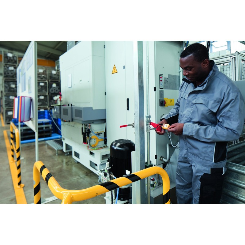 Abus Black 1-1/2" 74/40 KD Safety Lockout Non-Conductive Keyed Different