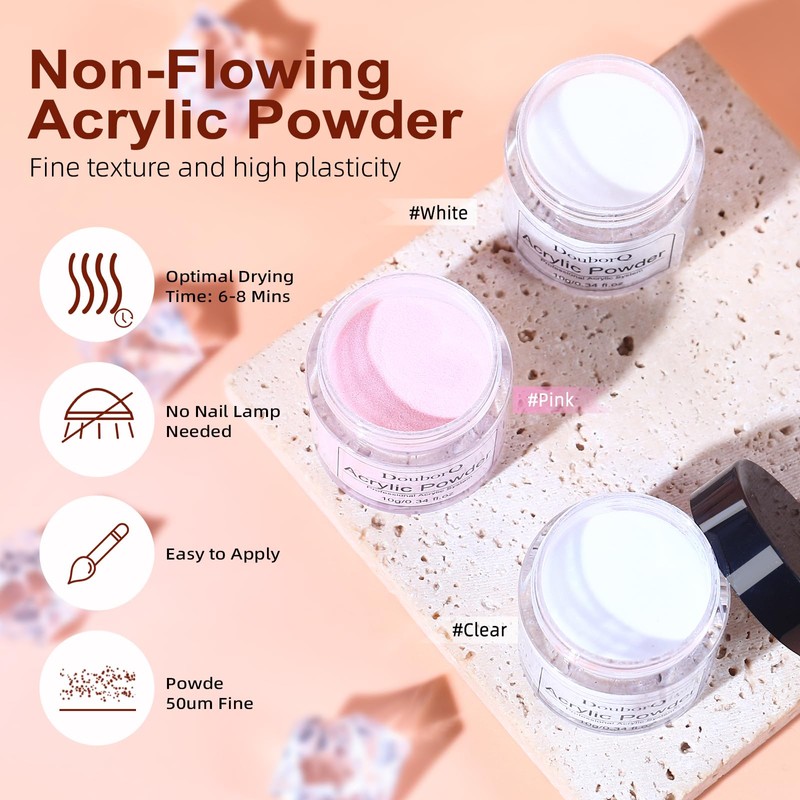 Acrylic Nail Kit with Drill - Complete Starter Set for