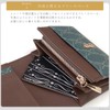 Cleria CL-18015 Women's Bifold Wallet, Compact, Large Capacity, Belle Series,