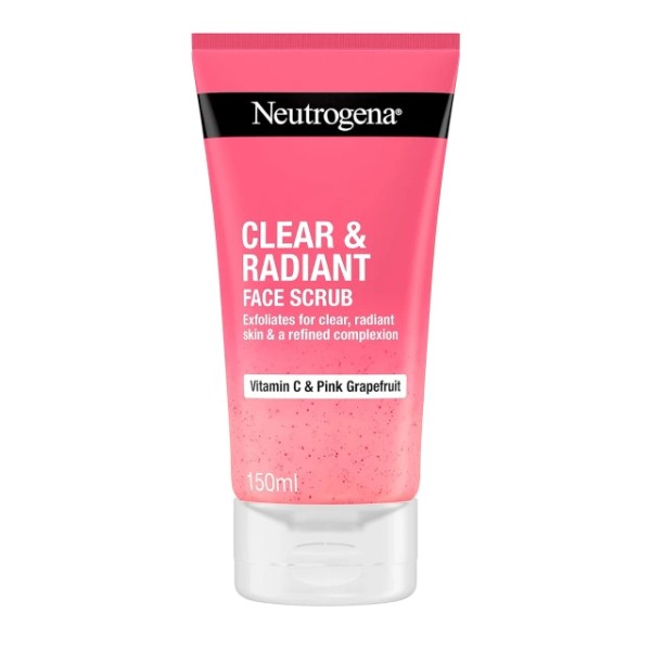 Neutrogena Clear & Radiant Face Scrub - Glow Boosting With