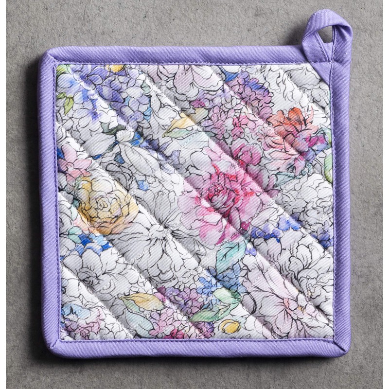 Maison d' Hermine Oven Mitt + Pot Holder 100% Cotton