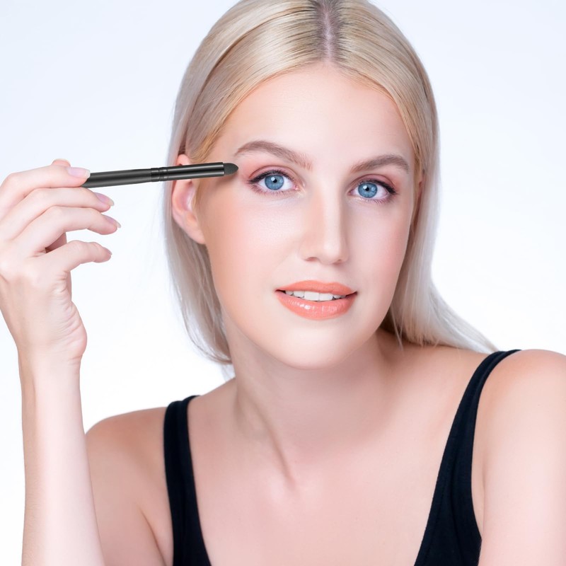 WLLHYF Eyeliner Smudge Brush Pencil Pointed Professional Applicator Blending Sponge