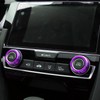 Kujunpao for Honda Civic Accessories Auto Sync Climate Menu Knob