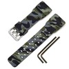 Natural Rubber Strap/Replacement Watch Band for Casio men's G-Shock Master