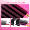 TDANCE W Eyelash Extensions 3D Premade Fans W Shaped Volume