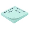 WAYTEX Pastel Blue Reusable Sticky Notes - 12 Pads of