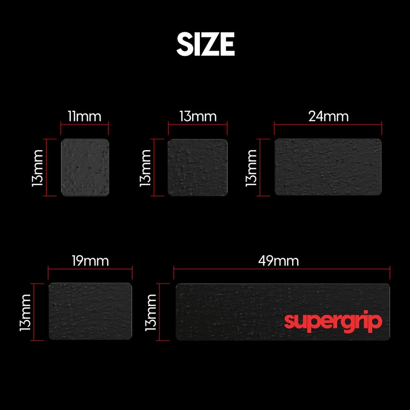 Pulsar Gaming Gears Supergrip Pre-cut Universal Keybord Anti-Slip Anti-Slip Gaming