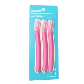 Waxness Brows Precision Razors with Micro-Guards 3 Pack