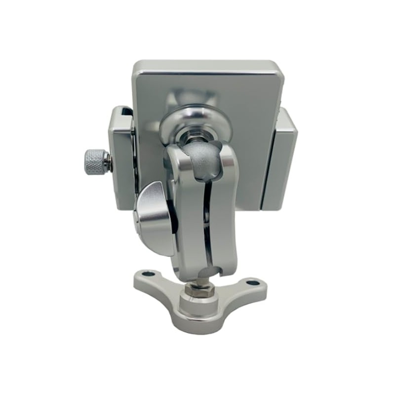 ALUSTEC Phone Mount for Motorcycle – CNC Aluminum Body, Not