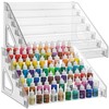 AceOrbit 2 Pack Clear Paint Organizer 7 Layers Acrylic Paint