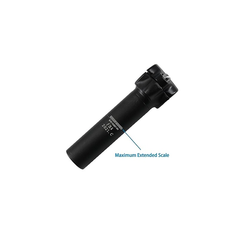 WEERAS Extendable Stems, 160mm-200mm Riser Stem for Normal Handlebars and