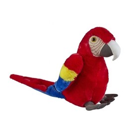 Ravensden SCARLET MACAW/Parrot Plush Soft Toy - 30cm