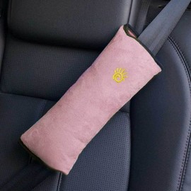 Pink baby outing supplies, safety belt cushion cover, safety belt guard / 핑크 유아외출용품 안전벨트쿠션커버 안전벨트가드