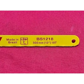 Starrett BS1218 High Speed Steel Edge - Safe Flex Hand Hacksaw Blade