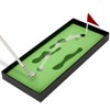 LANTOOZI Golf Pen Set, Mini Desktop Golf Ball Pen, Top