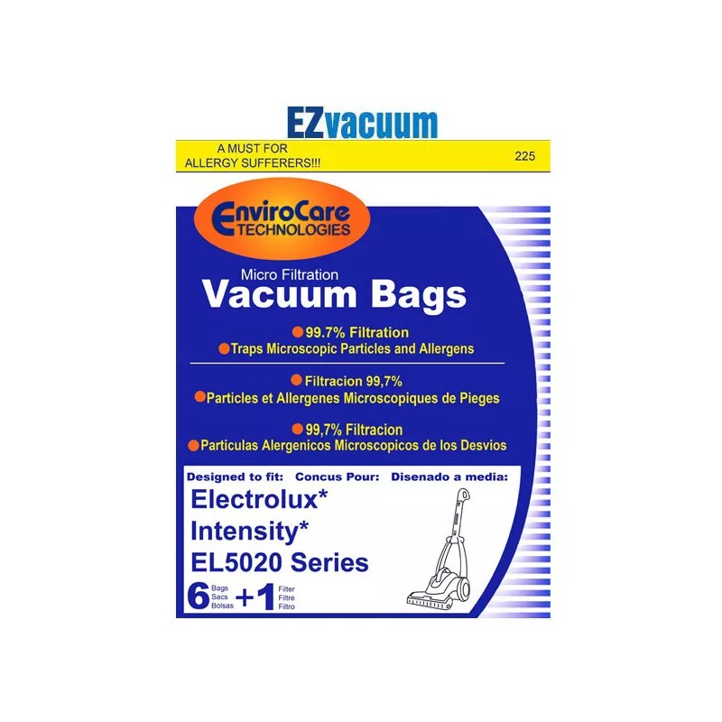For Electrolux Electrolux Intensity EL206 vacuum bags - 6 bags