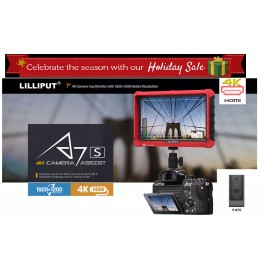Lilliput A7s 7" 1920x1200 4K HDMI DSLR Camera field monitor DJI Ronin M F970